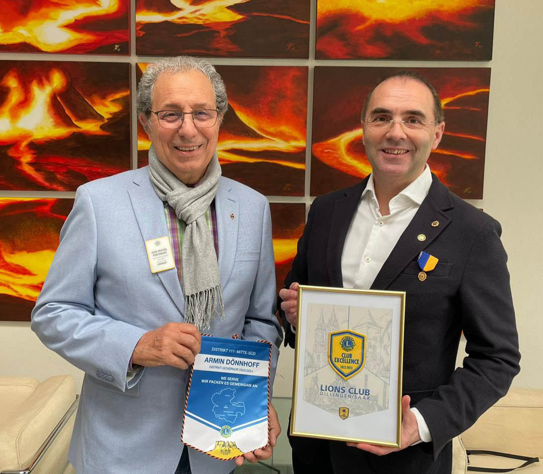 Gold für die Lions und Präsident Mike